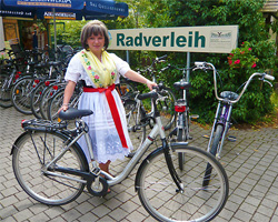 Radvermietung am Spreehafen Burg