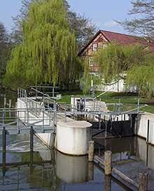 Schleuse an der Dubkow M&uuhle