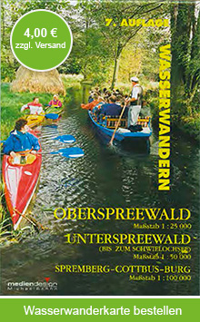 Wasserwanderkarte Oberspreewald und Unterspreewald